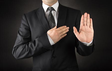 3 rules for Notaries giving an oath to a signer